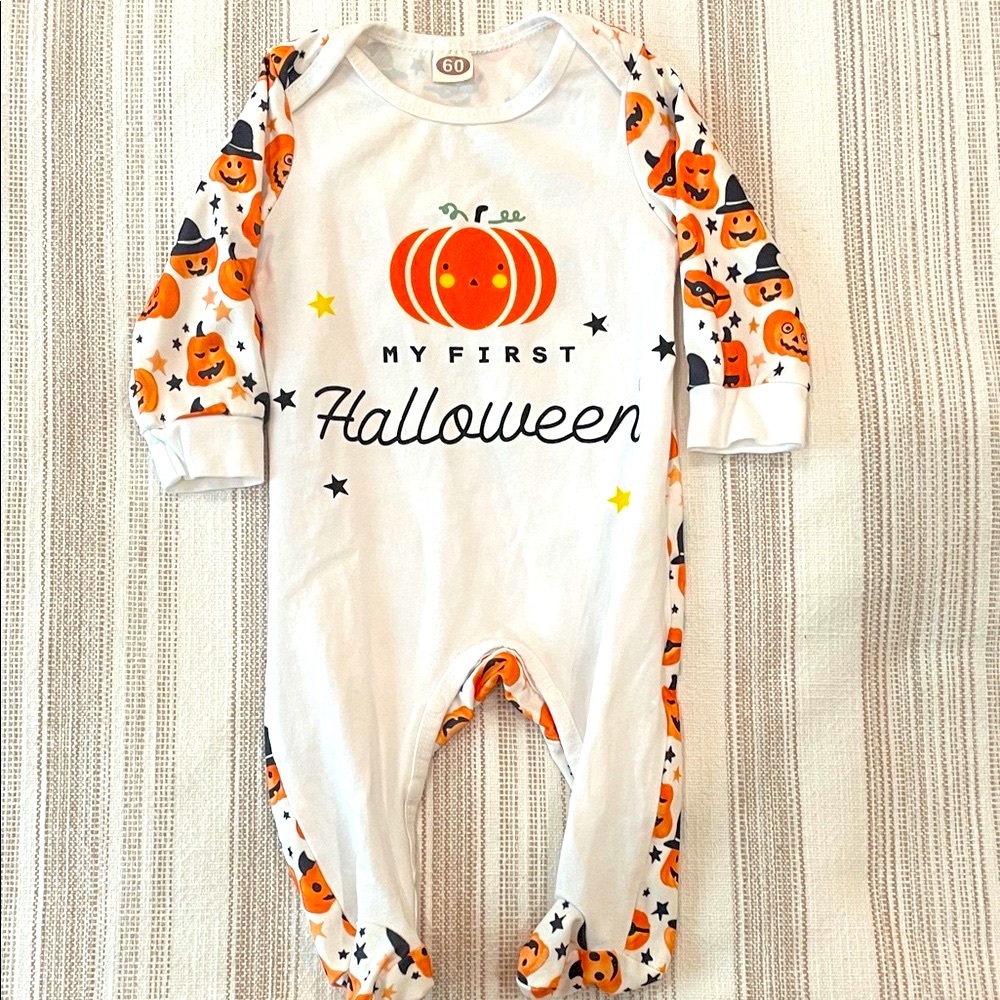 My First Halloween Footie